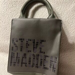 Steve Madden Gray Mini Tote Bag
